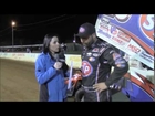 World of Outlaws STP Sprint Car Series Victory Lane from Port Royal Speedway