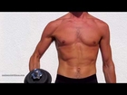Male Model Fitness Summer Workout Slow Motion 13