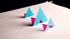 Fold Up Paper Animation Technique
