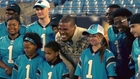 Cam Newton spreading holiday cheer