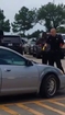Man resists arrest and gets tazed in parking lot