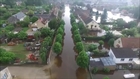 Drone Footage Shows Flood-Drenched Villages in Loiret