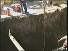 Safety worker intervenes just in time