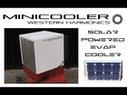 Solar Powered Cooling Running On A 30 Watt Solar Panel