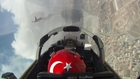 Bird Hits Cockpit Canopy as Aerobatic Demonstration Team Completing  a Loop (Cockpit View)