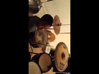 Hane' & Arii on the drums