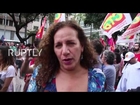 Brazil: Protests hit Rio de Janeiro as Temer embroiled in new corruption scandal
