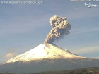 Spectacular Explosion at Volcán Popocatépetl Sends Ash Into the Sky
