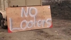 Looters target wildfire victims