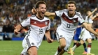 Germany fans celebrate World Cup victory outside Maracana