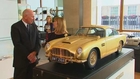 Replica of James Bond's Aston Martin auction