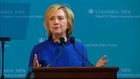 Hillary Clinton calls for peace in Baltimore