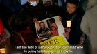 Wife of Japanese hostage pleads with Islamic State
