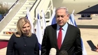 Tensions high as Israeli leader flies to U.S