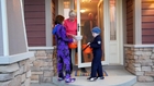 Halloween Trick-or-Treating in Cary, IL. 