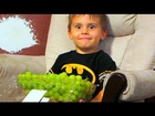 CAUGHT EATING ALL THE GRAPES!