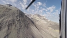 Helicopter flight into Mount St. Helens crater 35 years after eruption