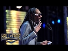 Snoop Dogg reacts to taking his place in the Celebrity Wing: WWE Hall of Fame 2016 on WWE Network
