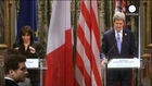 John Kerry visits Paris to show solidarity with terror-hit France