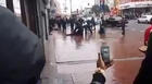 Witness view of aftermath of Axe attack on police officers in New York