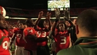 Hurricanes Celebrate After Oklahoma Win