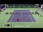 Djokovic Punishes Federer Approach with Shanghai Hot Shot