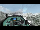 Pilatus PC-9 - Canadian Rockies near Banff -  Mt. Daly