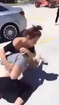 Ratchet White Girls double team and pull girls hair and punches her in the head
