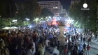 Thousands of Greeks celebrate referendum result