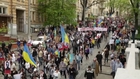 Kiev's rally commemorating victims of Odessa massacre and other victims of the regime