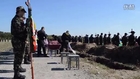 Burial ceremony held for 56 fallen soldiers of Kiev troops