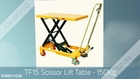 scissor lift tables
