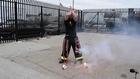 Firecrackers Explode Up Idiot's Legs With A SHITTY Ending