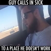 funny prank call,guy calls in to job to miss work at a place he doesnt even work at