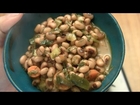 Black Eyed Beans with Herbs - Mediterranean Diet