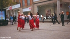 Surprise Greek dancing show in Manchester