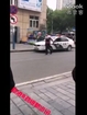 Man smashes police car out of anger
