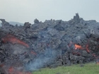 Up-close Video of lava flow from the Pacaya Volcano
