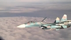 Russian Su-27 Flanker intercepts P-3 Orion over Baltic Sea Nov. 2014