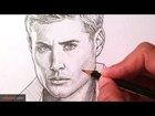 Speed Drawing - Jensen Ackles / Supernatural / Dean Winchester