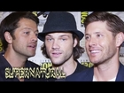 SUPERNATURAL Cast Teases Intense Season 10 - Comic-Con 2014 (Jared Padalecki, Jensen Ackles)