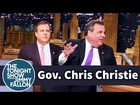 Gov. Chris Christie Explains His Awkward Super Tuesday Face Behind Donald Trump