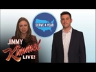 Serve A Year PSA with Chelsea Clinton and Jimmy Kimmel
