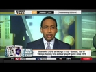 ESPN First Take 1/8/16  - NFL Wild Card Weekend: Seahawks and Vikings To Square Off In Brutal Cold