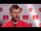 Per Mertesacker discussing competition for his place from Gabriel