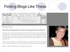 Staying Current with Science Blogs & Wikis part 3