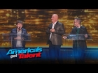 Drew Lynch and Gary Vider: Comedians Perform with Jeff Ross - America's Got Talent 2015 Finale