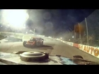 Toledo Speedway - Top Speed Modifieds Wreck 2014