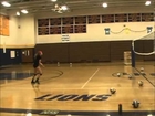 Kasey Bost Volleyball Skills video Oct2014