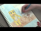 SkyDen Drawing  Minecraft Time Lapse